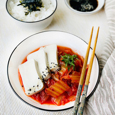 Сет из тофу, кимчи и риса | Вкусно по-корейски